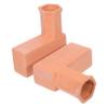 FUNOMOCYA Terracotta Plant Watering Spikes with Precise Root-Level Water Control view 1