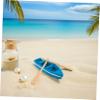 Mikinona 16-Piece Miniature Boat Decor Set, Resin Sailboats with Wood view 4