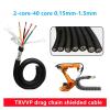 Shielded Control Cable, 2-Core Flexible PVC Copper Cable, 1 m view 3