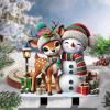 Christmas Garden Stakes, 2D Acrylic Outdoor Decorations view 2