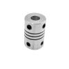 Tangerniu 1-Piece D15L20 Aluminum Flexible Coupling, 2 mm to 8 mm Bore, for CNC Stepper Motors, Encoders and Engraving Machines (3 mm to 3 mm) view 1