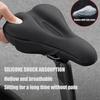 Bicycle Saddle for Cube Acid 240 DISC, Padded PU Seat, Breathable Mountain Bike Saddle view 4