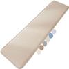 Outdoor Linen Bench Cushion, Khaki, 30 x 80 cm view 1