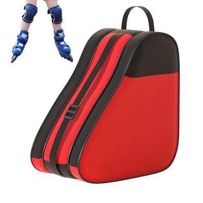 Breathable Roller Skate Bag, Tote Backpack for Shoes, Helmet and Gear Storage