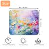 Mexpekil Watercolor Flower Dish Drying Mat, 16 x 18 in view 2