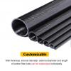 Hollow 3K Pultruded Carbon Fiber Tube, Customizable Wall Thickness, 50 × 46 × 1000 mm view 4