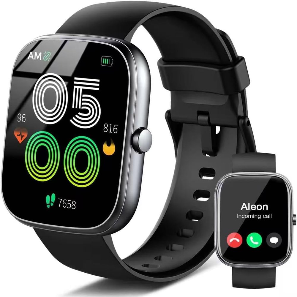 Smartwatch for Women and Men, 1.91" HD Smart Watch, 100+ Sports, Sleep and Heart Rate Monitor, IP68 Waterproof Fitness Tracker