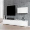 AXLIVING Loriano IV Wall Unit, 300 cm, White view 2