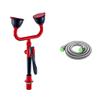 ZGYOZMNG Dual-Outlet Eyewash with Hose, Style 1 view 1