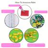 3-Pack DIY 5D Diamond Art Morning Glory Bookmarks with Tassels view 3
