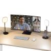 NEEWER Basics 2-Pack 5" Desk Video Lights for Video Calls, CRI 95 Full-Frame LED Ring Lights with Stands, 10W Bi-Color Edge-Lit Zoom Lights for Computer, Laptop, Webcam, Phone, and Streaming, NL10 view 1