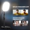 NEEWER Basics 2-Pack 5" Desk Video Lights for Video Calls, CRI 95 Full-Frame LED Ring Lights with Stands, 10W Bi-Color Edge-Lit Zoom Lights for Computer, Laptop, Webcam, Phone, and Streaming, NL10 view 3