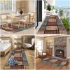 Modern Washable Non-Slip Kitchen Runner Rug, 50 x 120 cm view 3