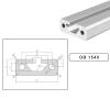 Coavoo 1540 T-Slot Aluminum Profiles, 15 x 40 x 1920 mm, Silver, 6-Pack view 2