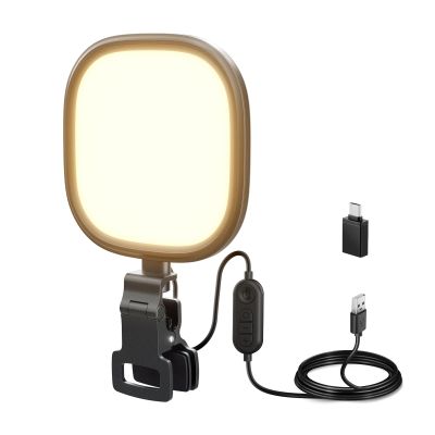 NEEWER Basics NL10 5" 10W Bi-Color Edge-Lit Clip-On USB LED Desk Lamp, CRI 95