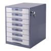 GUODDM 7-Drawer Metal Organizer - Lockable Filing Cabinet for Desk view 1