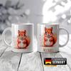 timalo Personalized Kids' Mug with Name | Mischievous Little Squirrel | Ceramic Mug for Children view 2