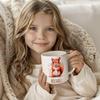 timalo Personalized Kids' Mug with Name | Mischievous Little Squirrel | Ceramic Mug for Children view 3
