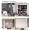 Self-Adhesive Sliding Cabinet Curtain, Dustproof, White, 210 cm W x 180 cm H view 2