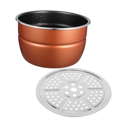 Nonstick Aluminum Alloy Rice Cooker Inner Pot with Measurement Marks
