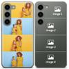 Personalized Phone Case for Samsung Galaxy S23 Plus – Custom TPU Photo Case with 4-Photo Collage view 1