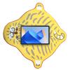 Self-Adhesive Fabric Wrap | Stylish Tiger Travel Organizer view 1