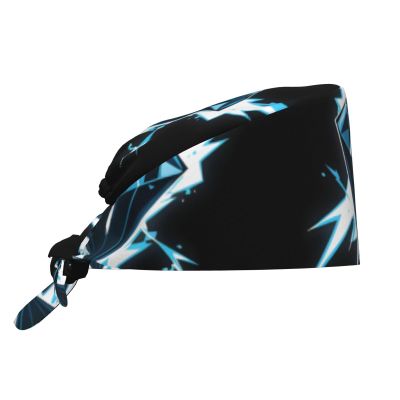 WHJSHOP Women's and Men's Cool Lightning Diamond-Pattern Work Cap, Black