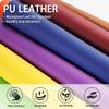 GXFWJD Bench Cushion with 4-Inch High-Resilience Foam, Waterproof Leather, Removable Non-Slip Cover, Khaki 18 x 45 view 2