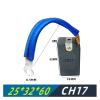 CH17 25 × 32 × 60 mm Motor Carbon Brush for Generator view 2