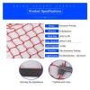 WXQTM Safety Net for Scenic Areas and Protective Fences, 4 cm Mesh, Red, 2 x 2 m view 4
