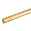 Brass Rods, Solid Round Bars, H59 Material for Machining Fittings, 50 cm (Approx. 19.6 in) Long, Diameter: 8 mm (Diameter: 10 mm) view 1