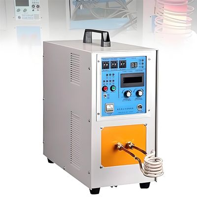 LYAYYDS 15 kW High-Frequency Induction Heater, 200–600 A, 30–100 kHz, Water-Cooled Metal Heater for Forging, Brazing and Melting, 55 × 22 × 47 cm