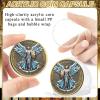 Archangel Michael Challenge Coin – Inspirational Christian Gift for Protection view 3