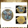 Archangel Michael Challenge Coin – Inspirational Christian Gift for Protection view 4