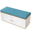 Odaima Bench Cushion, 5 cm Thick, Indigo Blue, 50 x 50 cm view 1