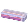ByteRunning Clear Large Plastic Pencil Case view 1