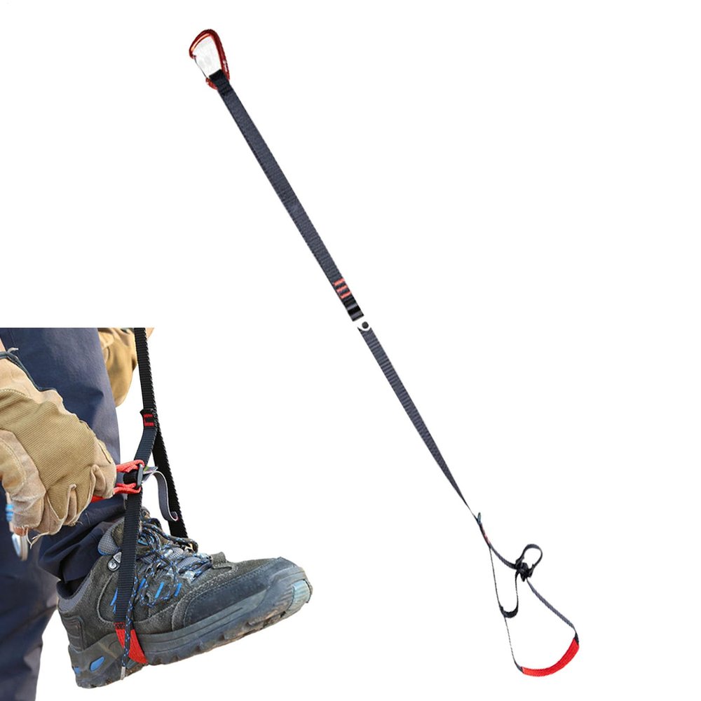Foot Ascender Loop, 15 kN Nylon Climbing Sling, Adjustable
