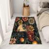 Dyjuaa Darkness Daisy Mystery Face Short-Pile Rug, Washable, Non-Slip, 120 x 170 cm view 4