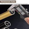 Champagne Bronze Closet Rod with Wall Mount, 4 in/10 cm view 4