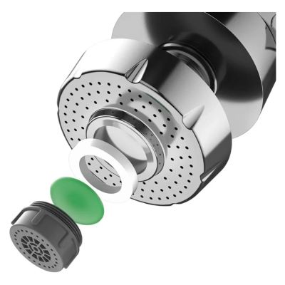 2/3-Mode Universal Kitchen Faucet Adapter with 360° Swivel Nozzle