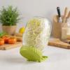 Sprouting Lid with Holder for Beans, Alfalfa, Plants and Broccoli view 2