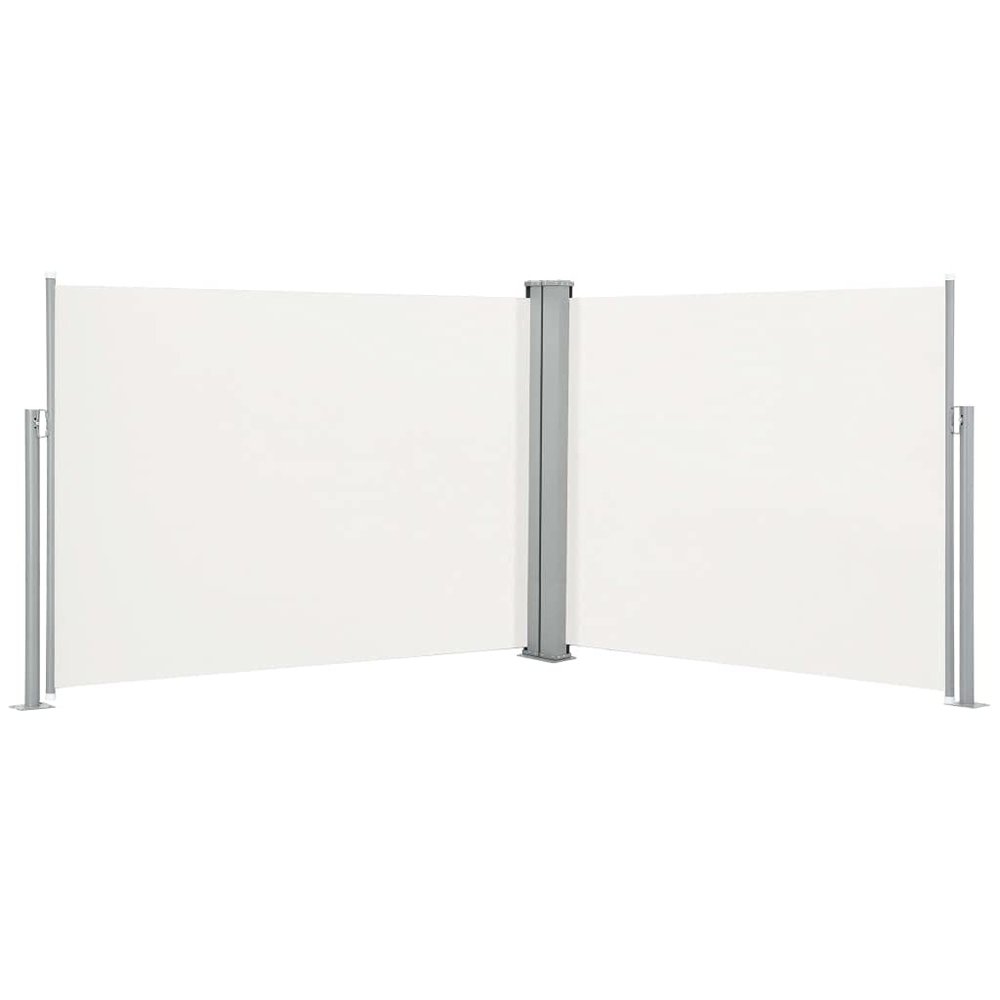 Retractable Side Awning, 140 x 1000 cm, for Outdoor Areas, Garden, Patio, Balcony, Shade