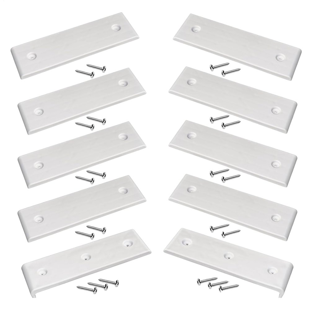 Glide Pads – 3 x 10 in Trailer Bunk Slicks, Heavy-Duty, 10-Piece Set
