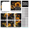 1,000-Piece Cow and Sunflowers Puzzle for Adults, Ages 14+, 38 x 52 cm view 3