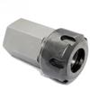 Square ER25 ER32 ER40 Hardened Steel Collet Chuck Block, Hexagonal ER25 Seat view 1
