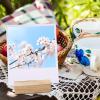 Wooden Wreath Stand for Table Decor view 2