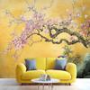 Self-Adhesive Photo Wallpaper, Chinese Flowers, 3D Effect, Asian Style, 200 x 140 cm view 4