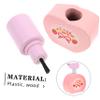 ibasenice Pretend-Play Makeup Vanity Set for Girls, Pink Wood view 3