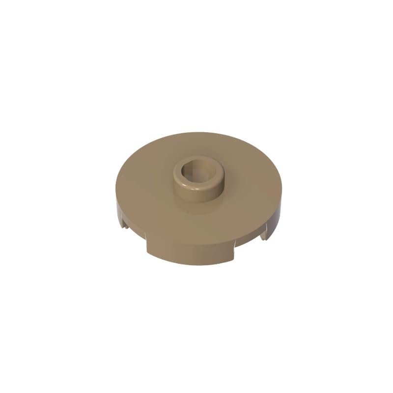 18674 Round Plate, 2x2 with Center Stud (Bridge Plate), 50 pcs.