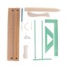 Wooden Bookbinding Hole Punch Set view 1